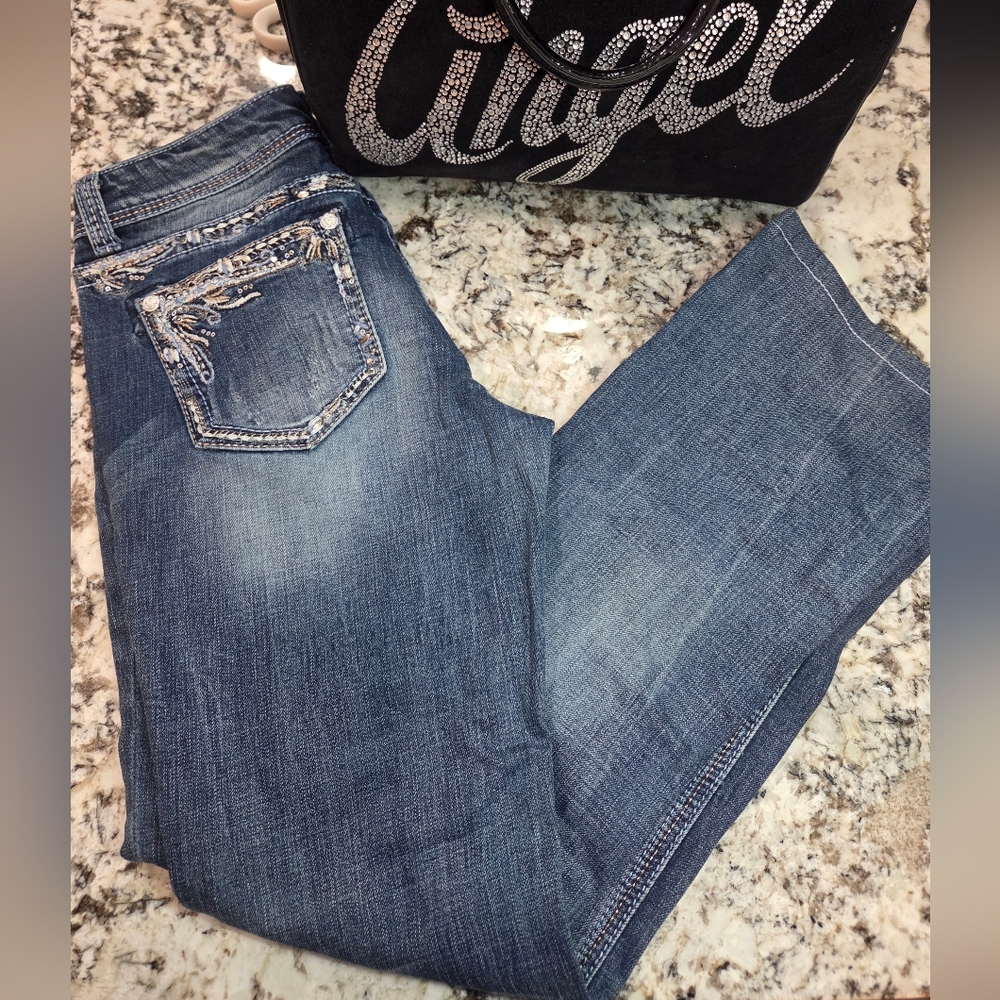 Grace Blue Boot Cut Jeans